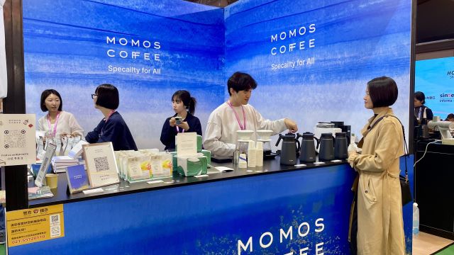 来自韩国的精品咖啡品牌亮相本届Hotelex国际咖啡文化节 摄影/冯小芯