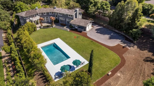 离斯坦福大学仅几分钟的车程、叫价9000万人民币的住宅（来源：居外IQI集团）