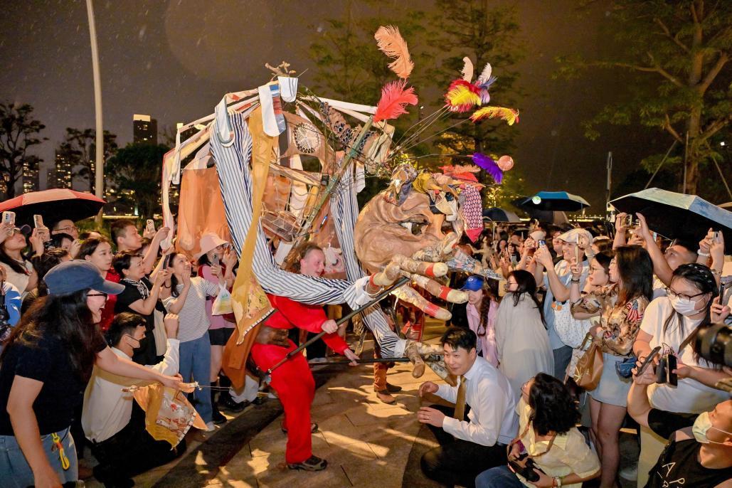 经典剧目《鸟人与他的奇美拉乐队》在深圳太子湾K11 ECOAST完成湾区首演