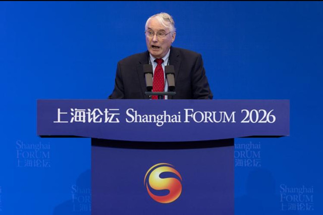 美国前助理国务卿、斯坦福大学弗里曼·斯伯格利国际研究所研究员冯稼时（第一财经记者吴军摄）