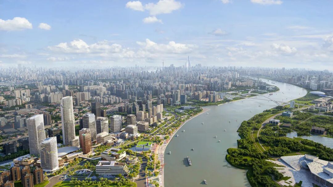 西岸中環全项目效果图 图片来源：香港置地西岸中環