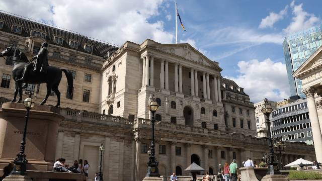 英国央行（摄像阿卓摄）