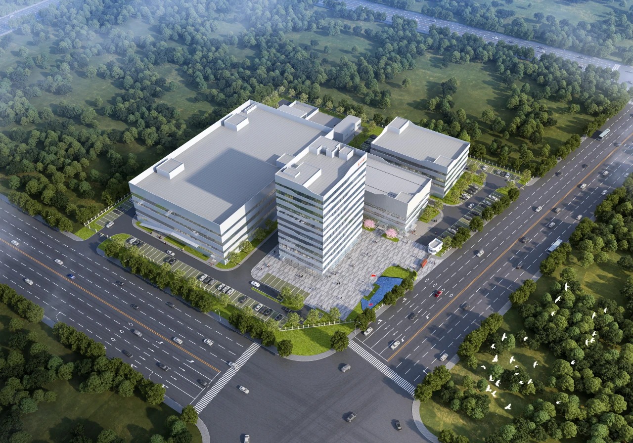 长进光子高性能特种光纤生产基地项目效果图