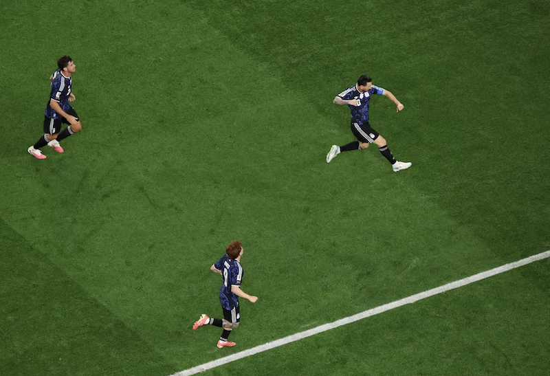 3场比赛梅西全部出场，不可思议地打进6球，领跑射手榜。图片来自FIFA官网