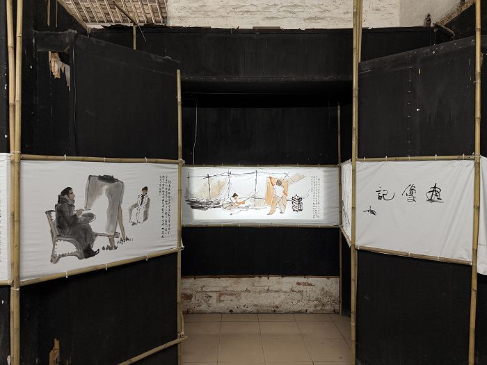 陈侗作品《边说边画》