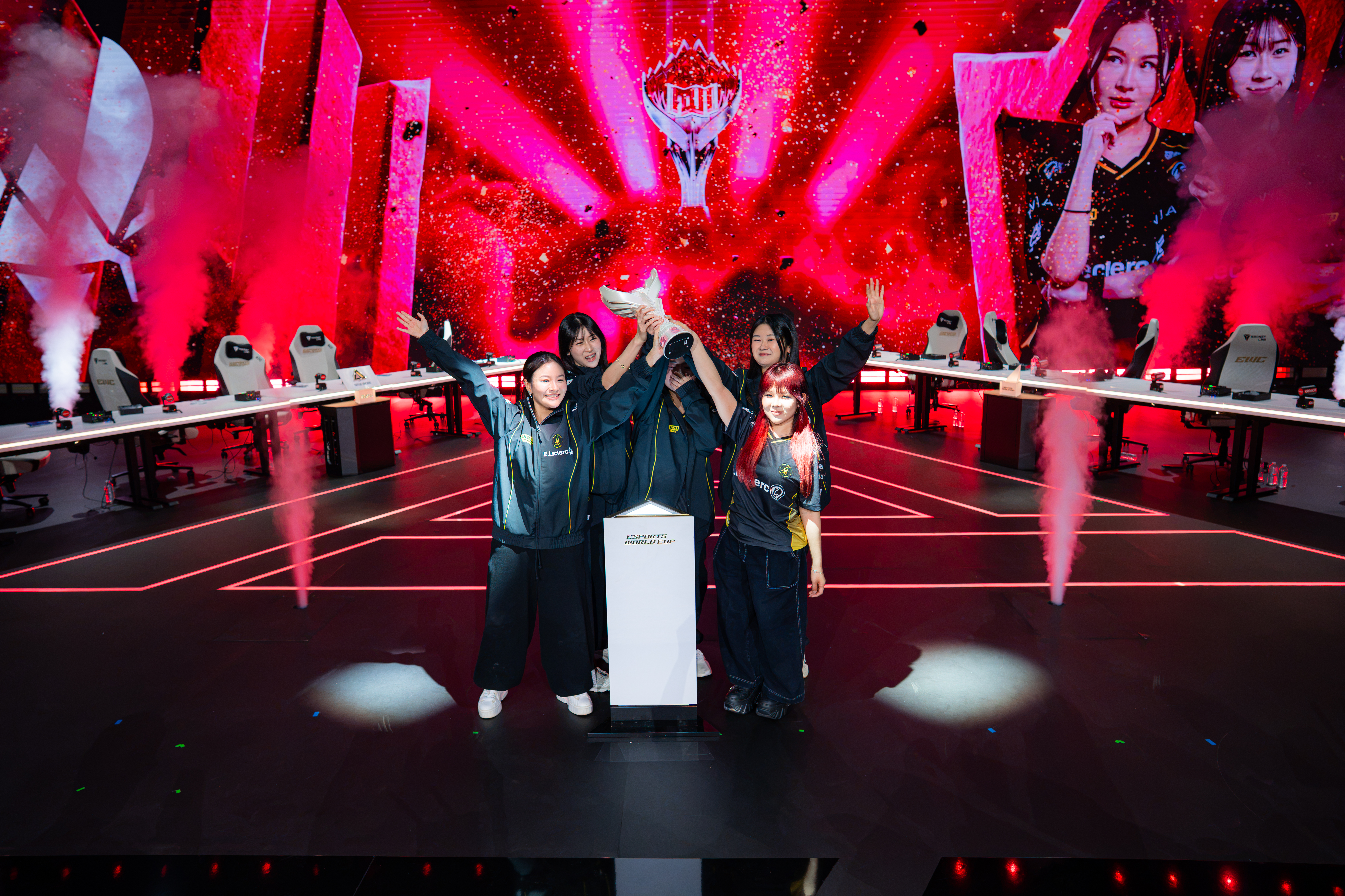 Team Vitality夺冠现场