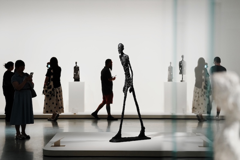 “塑我此生:贾科梅蒂艺术大展”展览现场