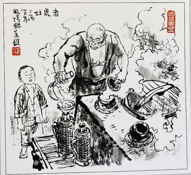 上海的老虎灶一直维持到上个世纪八十年代末