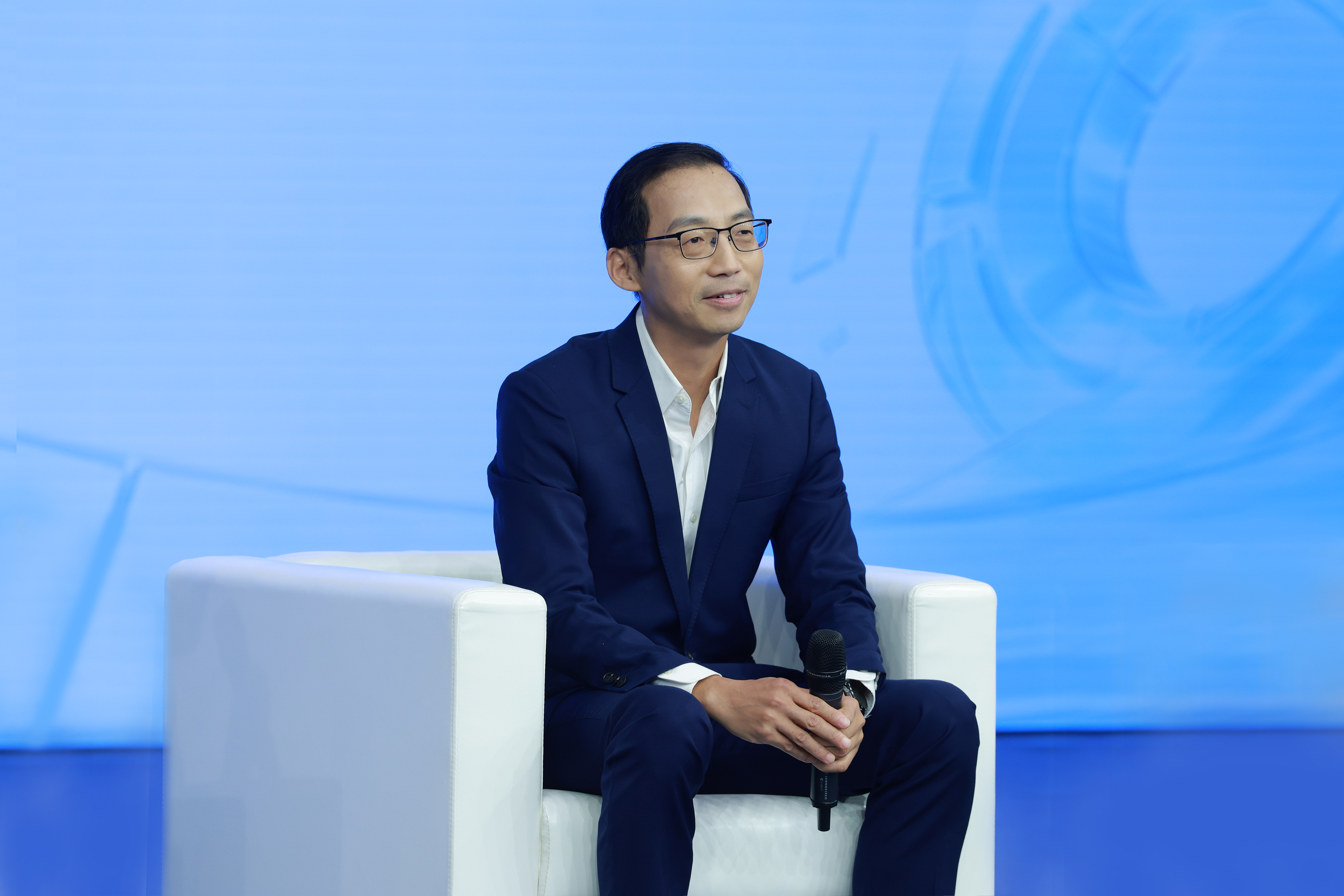 (无限极(中国)有限公司副总裁、首席科创官马军)