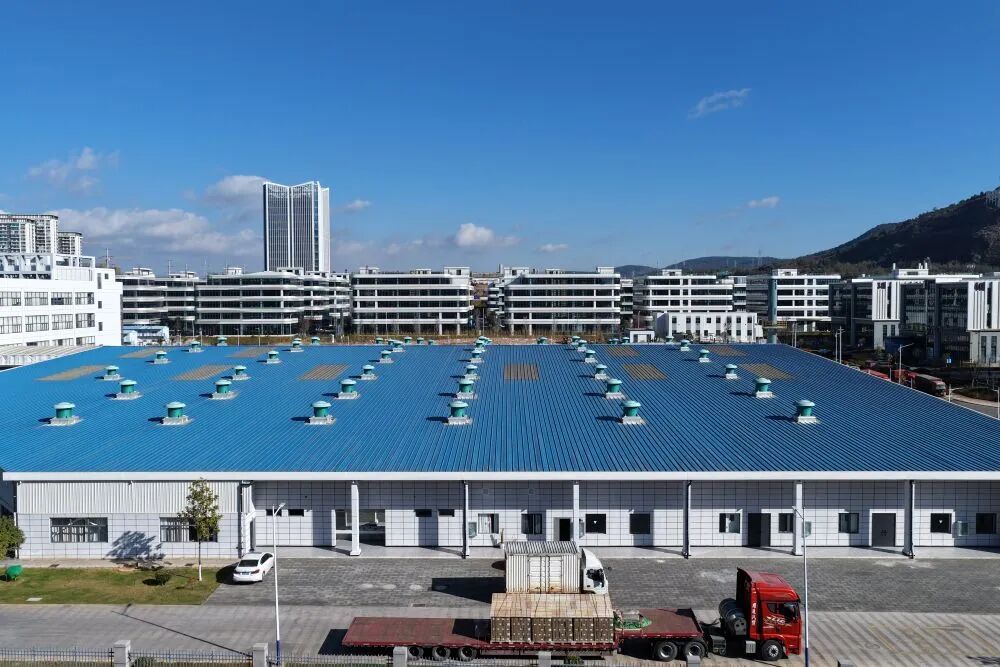 俯瞰沪滇临港昆明科技城。浦超 摄