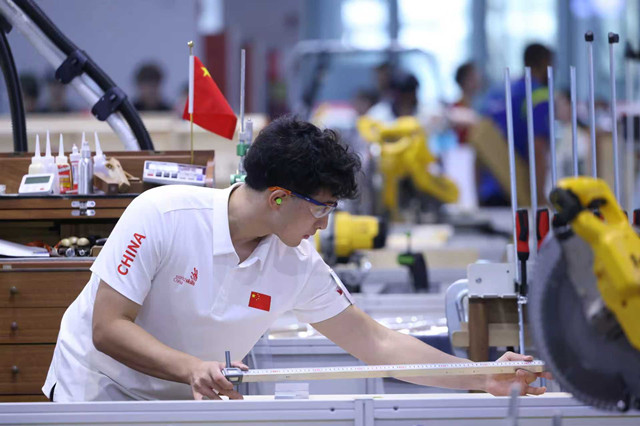中国参赛选手(第一财经记者任玉明/摄)
