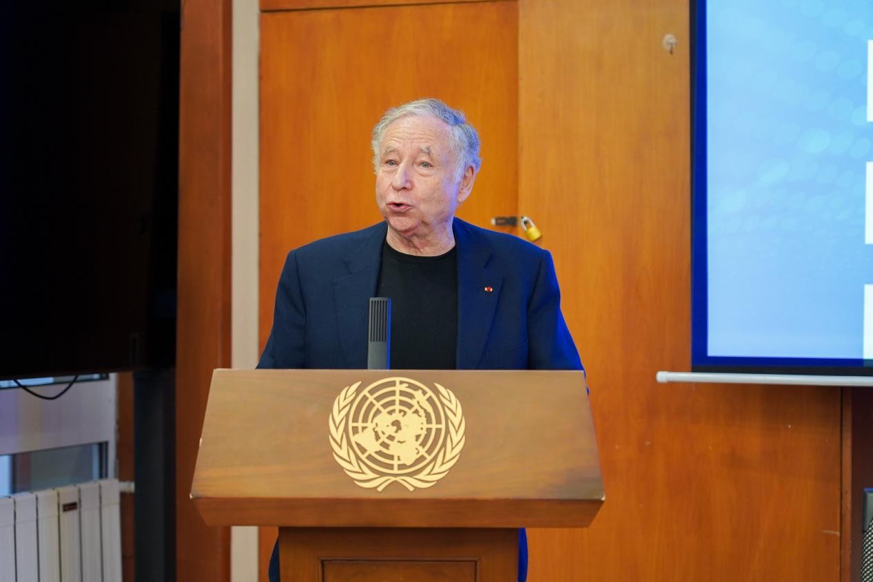 联合国秘书长道路安全特使让・托德(Jean Todt)