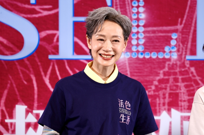 《活色生香》主创现身上海路演现场。任玉明拍摄