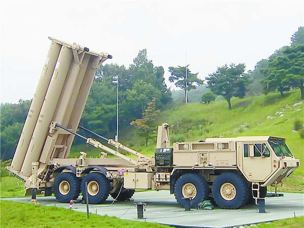 韩媒:"萨德"已投入作战运行 6辆发射车全部完成部署