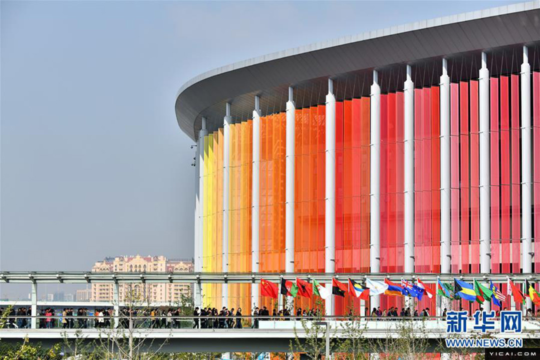 聚焦进博会丨首个公众开放日 徐泾东地铁站全方位应对大客流