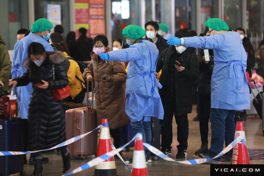 加强疫情防控上海虹桥火车站调整出站路线并做好到沪旅客健康信息填报