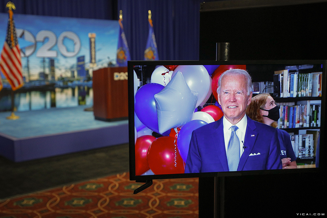 拜登正式成为年美国民主党总统候选人将于11月对决现任总统特朗普