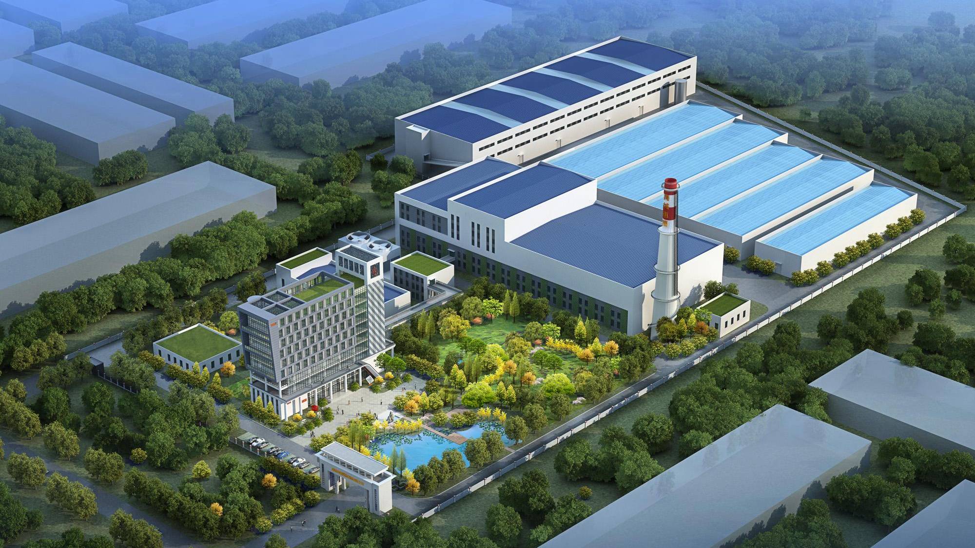 环保新秀逆袭隔壁热电厂