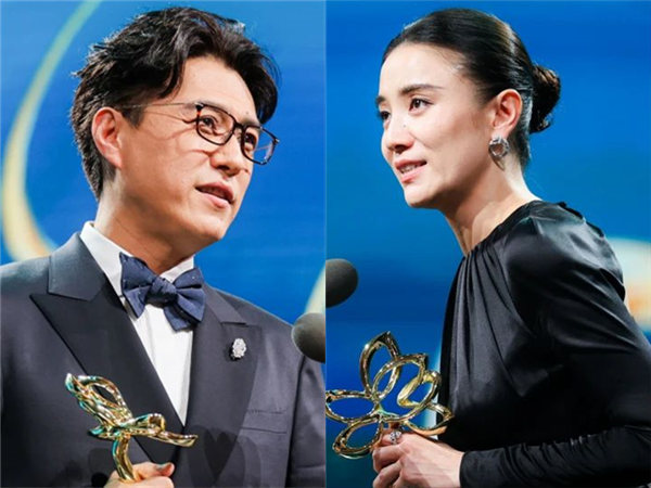 上海电视节白玉兰奖揭晓：靳东、宋佳获最佳男女主角