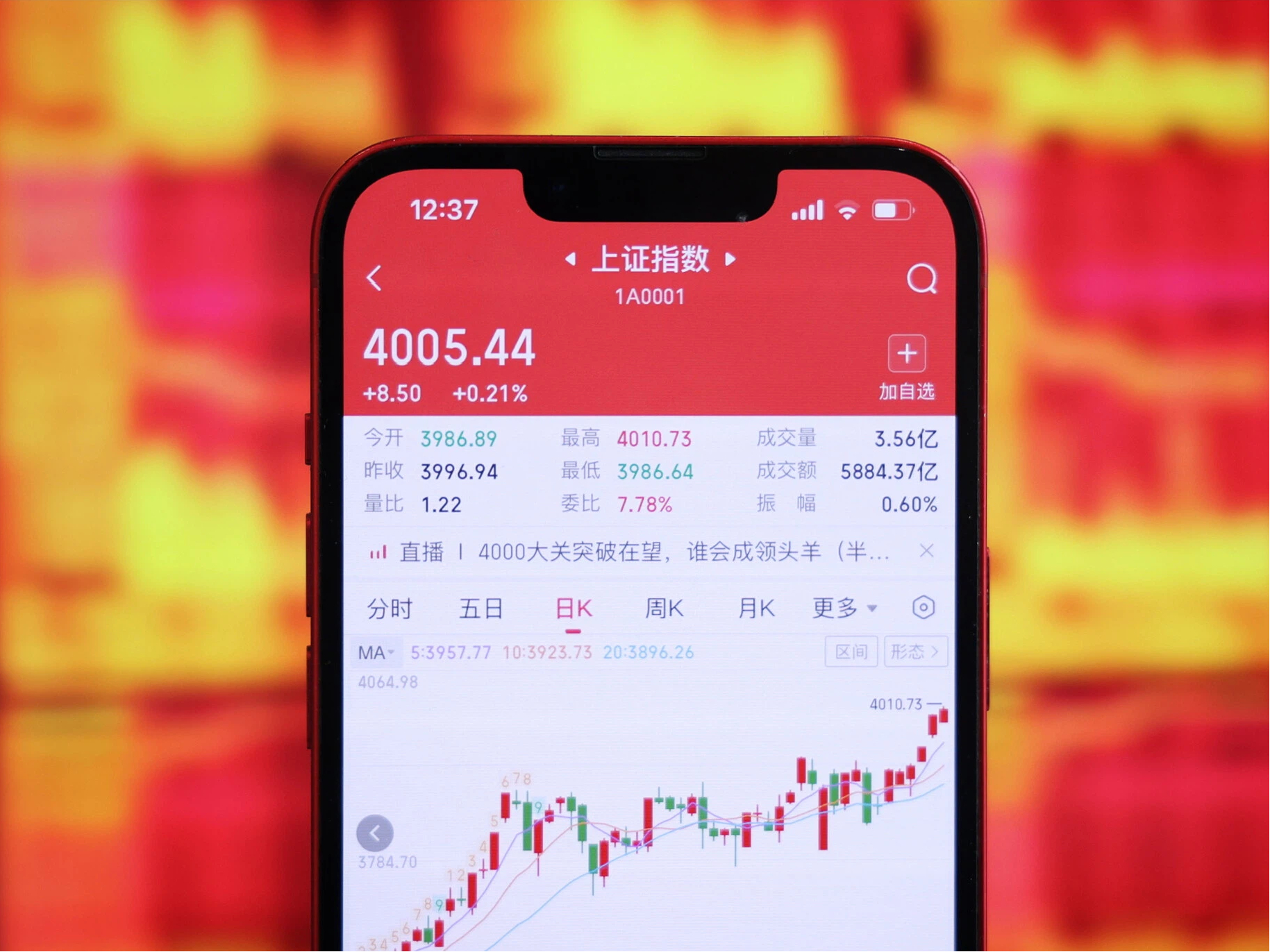 上证指数时隔十年再上4000点，成交额仍待放量｜市场观察