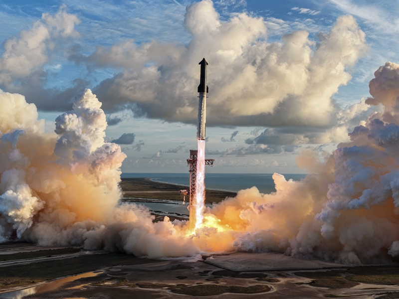 SpaceX星舰完成入轨首秀：发动机提前熄火后上演“极限反转”