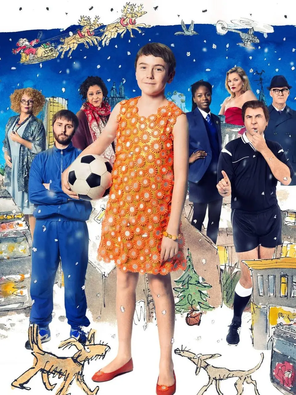 穿裙子的男孩海报