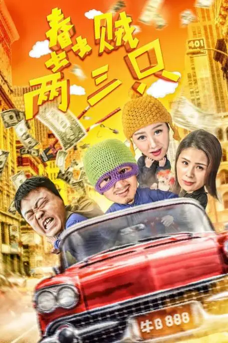 蠢贼两三只海报