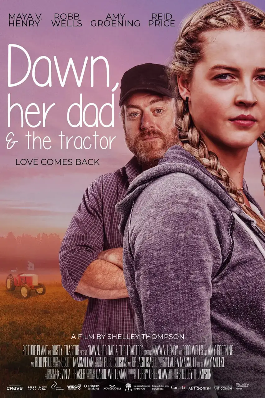 黎明的父亲与拖拉机