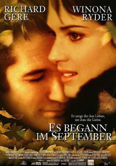 纽约的秋天海报