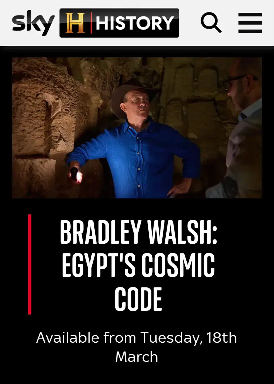 观看布拉德利·沃尔什：埃及的宇宙密码