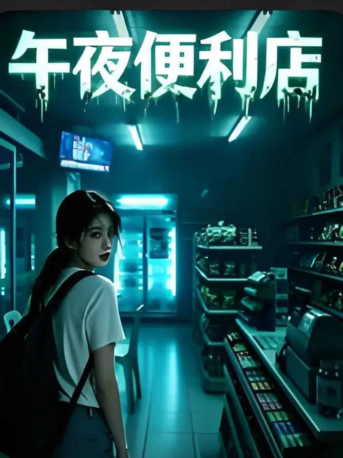 午夜便利店海报