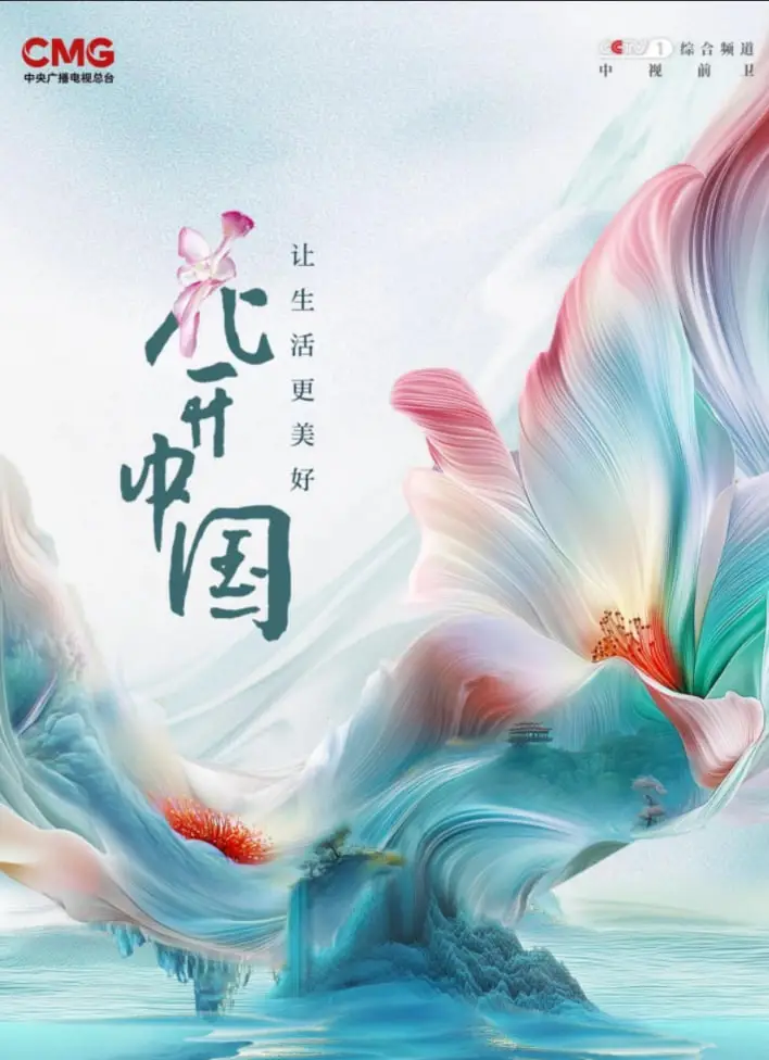 花开中国海报